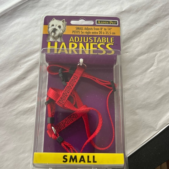 Adjustable Dog Harness - Red - Picture 1 of 6